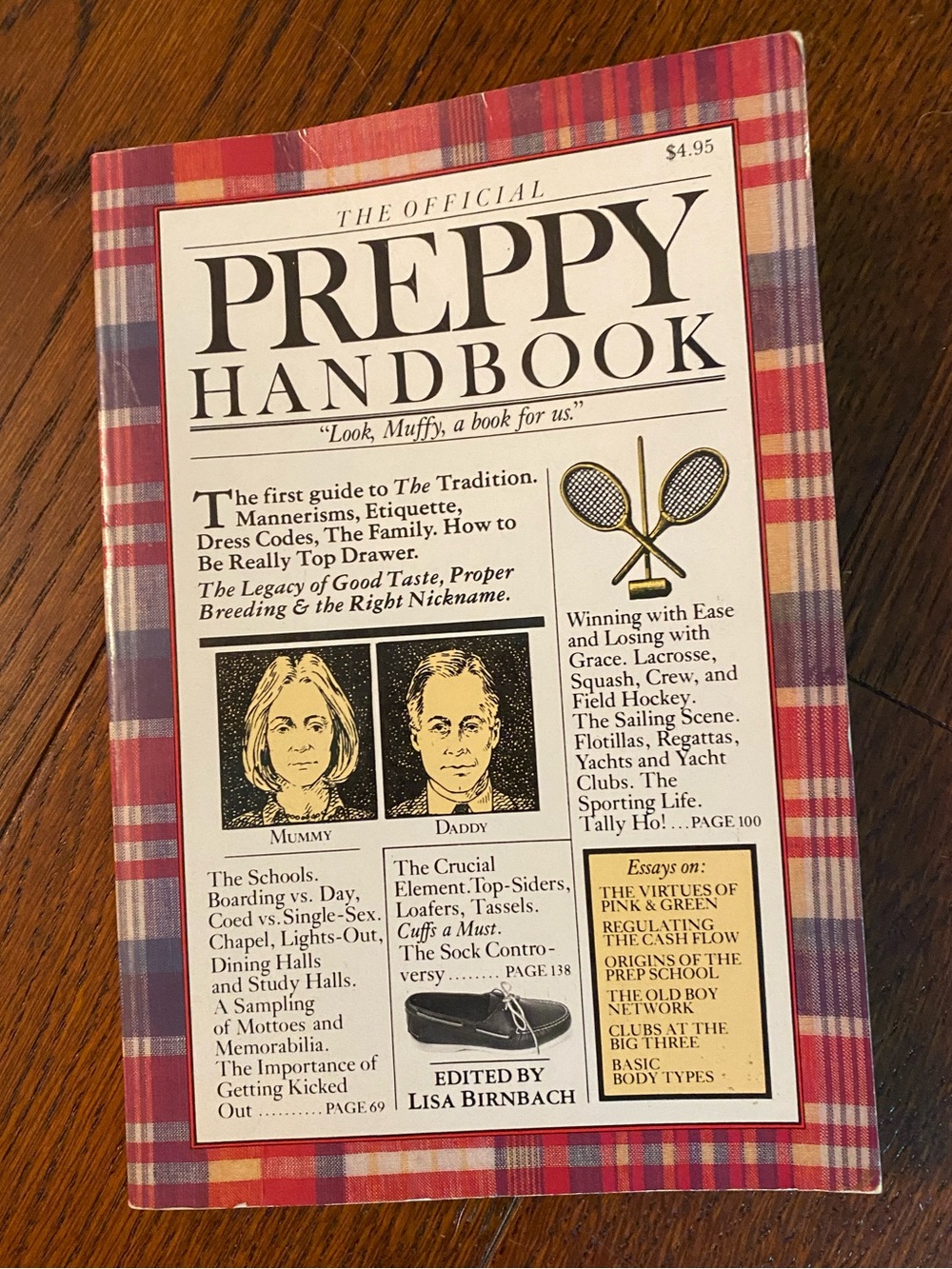 The Official Preppy Handbook-Super Rare- 1980 Lisa Birnbach. Price is Firm.